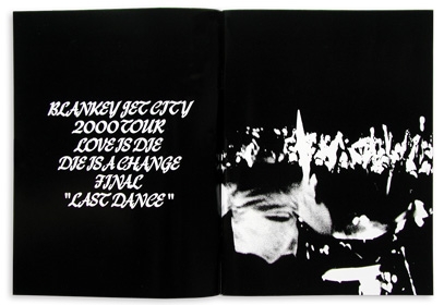 BLANKEY JET CITY - love is die die is a change book-4